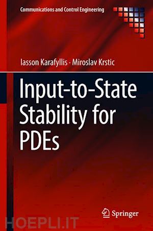 karafyllis iasson; krstic miroslav - input-to-state stability for pdes