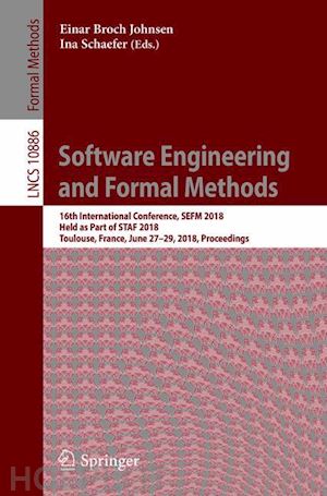 johnsen einar broch (curatore); schaefer ina (curatore) - software engineering and formal methods