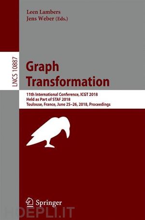 lambers leen (curatore); weber jens (curatore) - graph transformation