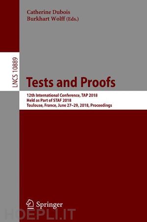 dubois catherine (curatore); wolff burkhart (curatore) - tests and proofs