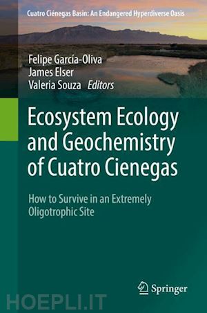 garcía-oliva felipe (curatore); elser james (curatore); souza valeria (curatore) - ecosystem ecology and geochemistry of cuatro cienegas