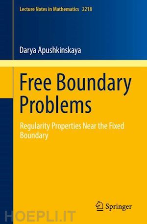 apushkinskaya darya - free boundary problems