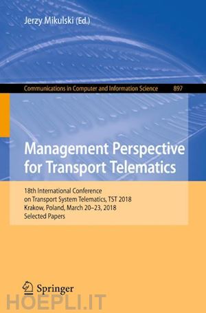 mikulski jerzy (curatore) - management perspective for transport telematics