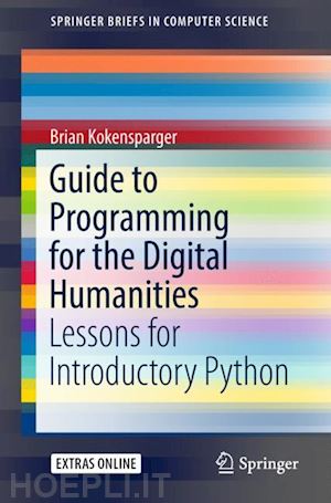 kokensparger brian - guide to programming for the digital humanities
