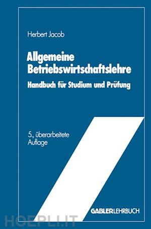 jacob herbert (curatore) - allgemeine betriebswirtschaftslehre