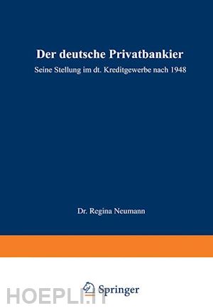 neumann regina - der deutsche privatbankier