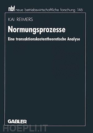 reimers kai - normungsprozesse