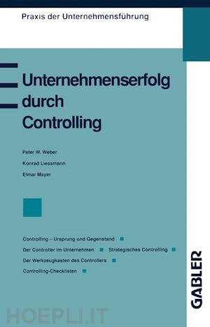 lissmann konrad; mayer elmar - unternehmenserfolg durch controlling