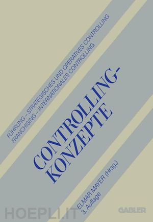 mayer elmar; creusen utho - controlling-konzepte