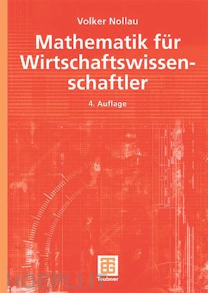 nollau volker - mathematik für wirtschaftswissenschaftler