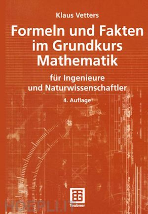 vetters klaus - formeln und fakten im grundkurs mathematik