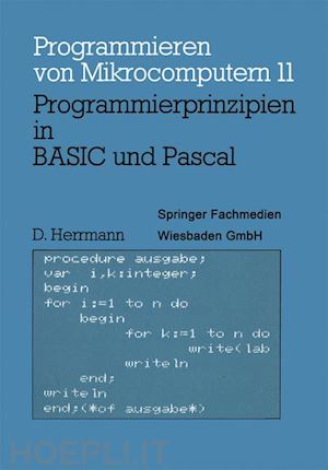 herrmann dietmar - programmierprinzipien in basic und pascal