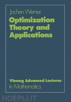 werner jochen - optimization theory and applications