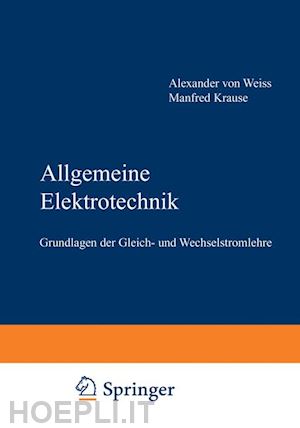 krause manfred - allgemeine elektrotechnik