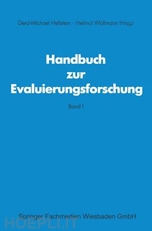 gerd m hellstem; wollmann hellmut - handbuch zur evaluierungsforschung