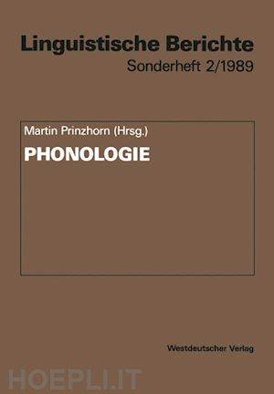 prinzhorn martin (curatore) - phonologie