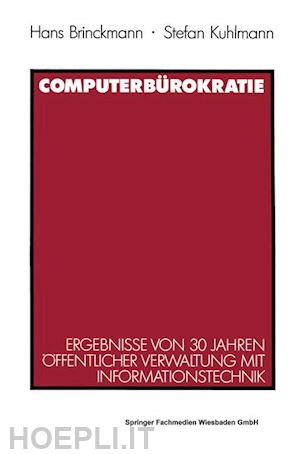 kuhlmann stefan; brinckmann hans - computerbürokratie