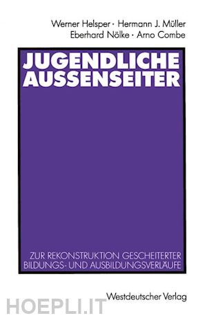 helsper werner - jugendliche außenseiter