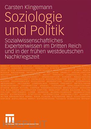 klingemann carsten - soziologie und politik