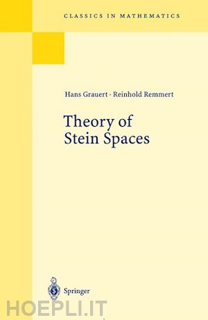 grauert hans; remmert reinhold - theory of stein spaces