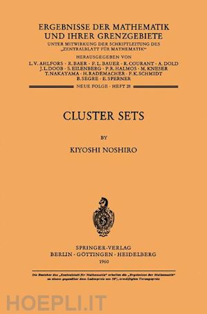 noshiro kiyoshi - cluster sets