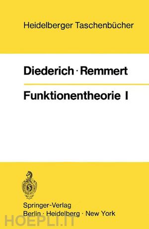 diederich k.; remmert r. - funktionentheorie i