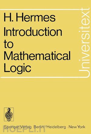 hermes hans - introduction to mathematical logic