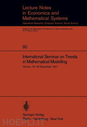 hawkes nigel (curatore) - international seminar on trends in mathematical modelling