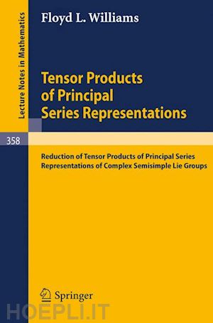 williams f. l. - tensor products of principal series representations