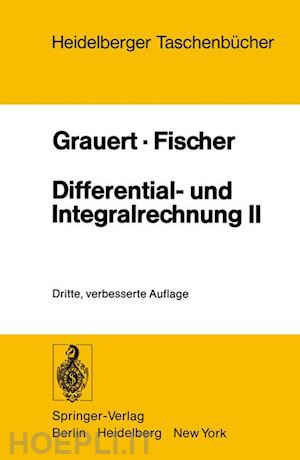 grauert h.; fischer w. - differential- und integralrechnung ii