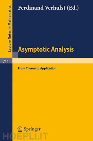 verhulst f. (curatore) - asymptotic analysis