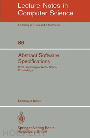 bjorner d. (curatore) - abstract software specifications