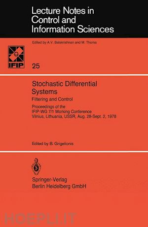 grigelionis b. (curatore) - stochastic differential systems