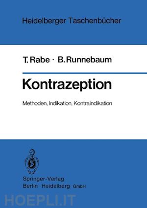 rabe t.; runnebaum b. - kontrazeption