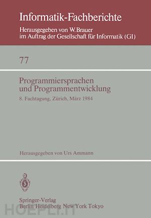 ammann u. (curatore) - programmiersprachen und programmentwicklung