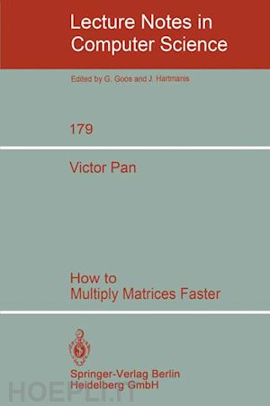 pan v. - how to multiply matrices faster