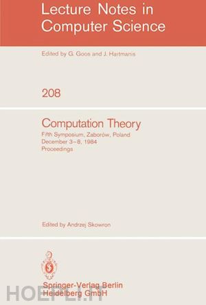 skowron andrzej - computation theory