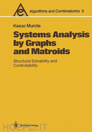 murota kazuo - systems analysis by graphs and matroids