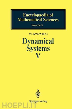 arnold v.i.; afrajmovich v.s.; il'yashenko yu.s.; shil'nikov l.p.; arnold v.i. (curatore) - dynamical systems v