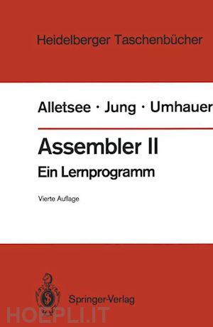 alletsee rainer; jung horst; umhauer gerd f. - assembler ii