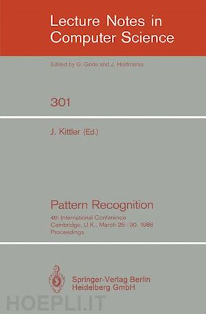 kittler josef (curatore) - pattern recognition