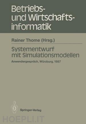 thome rainer (curatore) - systementwurf mit simulationsmodellen