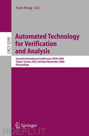 wang farn (curatore) - automated technology for verification and analysis