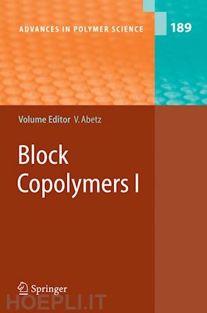 abetz volker (curatore) - block copolymers i
