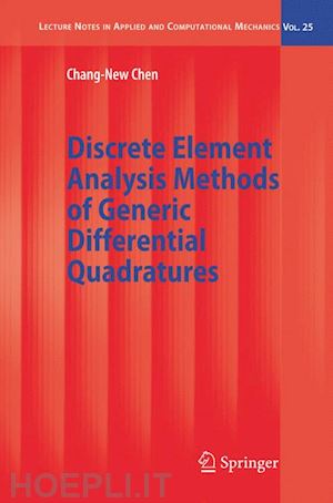 chen chang-new - discrete element analysis methods of generic differential quadratures