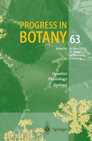 esser karl - progress in botany