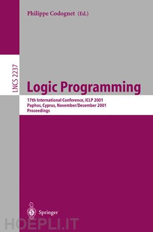 codognet philippe (curatore) - logic programming