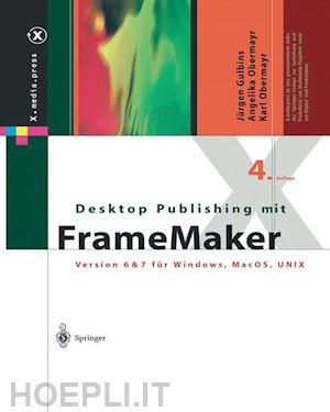 gulbins jürgen; obermayr angelika; obermayr karl - desktop publishing mit framemaker