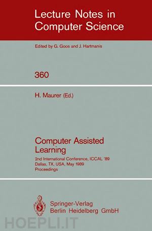 maurer hermann (curatore) - computer assisted learning