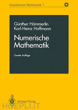 hämmerlin günther; hoffmann karl-heinz - numerische mathematik